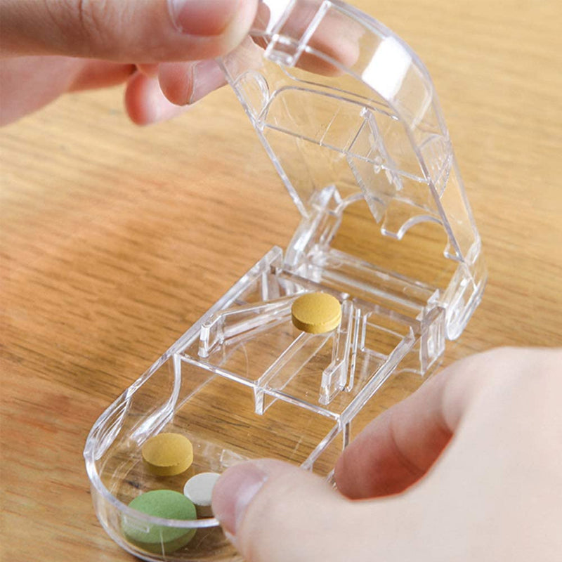 Portable Pill Cutter Organizer