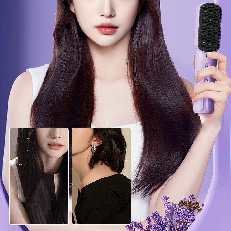 Portable Negative Ion Hair Straightening Comb