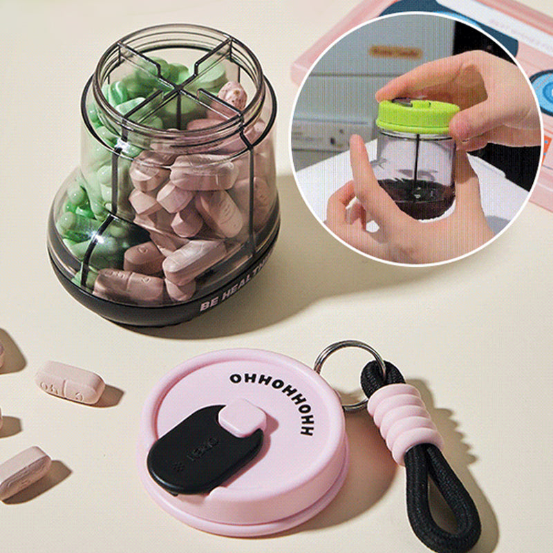 Portable Sealed Pill Box